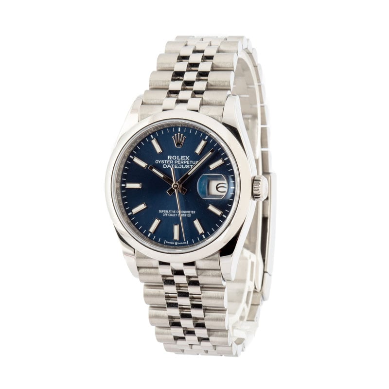 Rolex Datejust 126200 Blue Dial