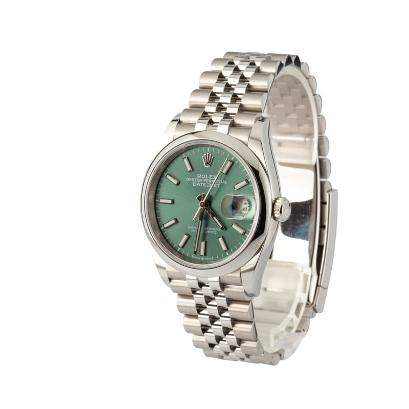 Rolex Datejust 126200 Green Dial