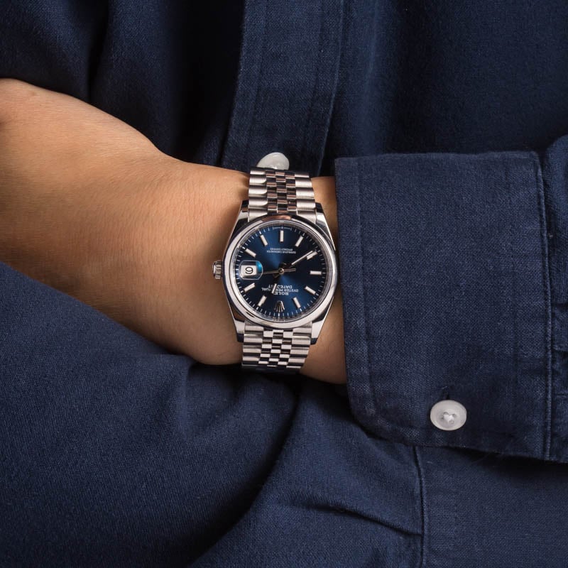 Rolex Datejust 126200 Blue Dial