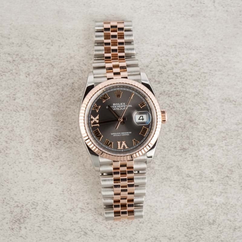 Rolex Datejust 126231 Stainless Steel & 18k Everose Gold