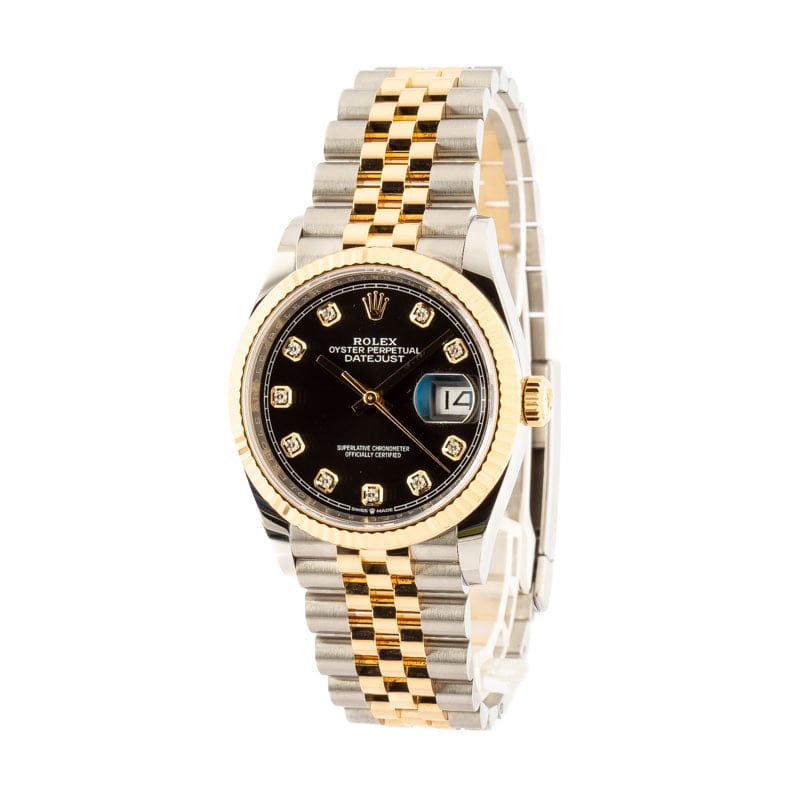 Rolex Datejust 126233 Black Diamond Dial