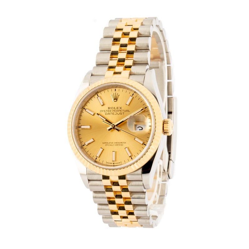 Rolex Datejust 126233 Champagne Dial