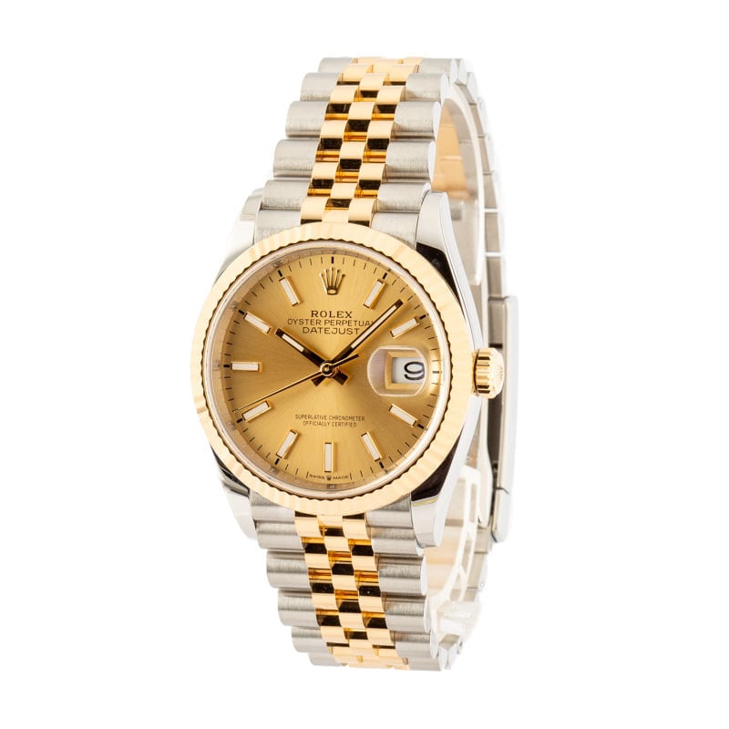 Rolex Datejust 126233 Champagne Dial