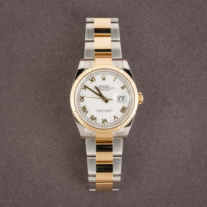 Rolex Datejust 126233 White Dial