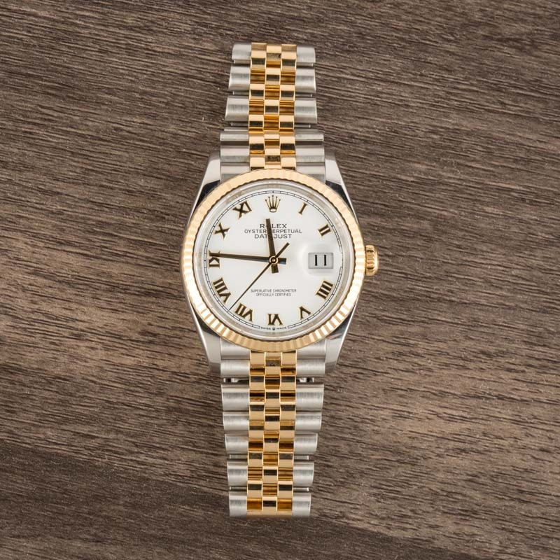 Pre-Owned Rolex Datejust 126233 Steel & Gold