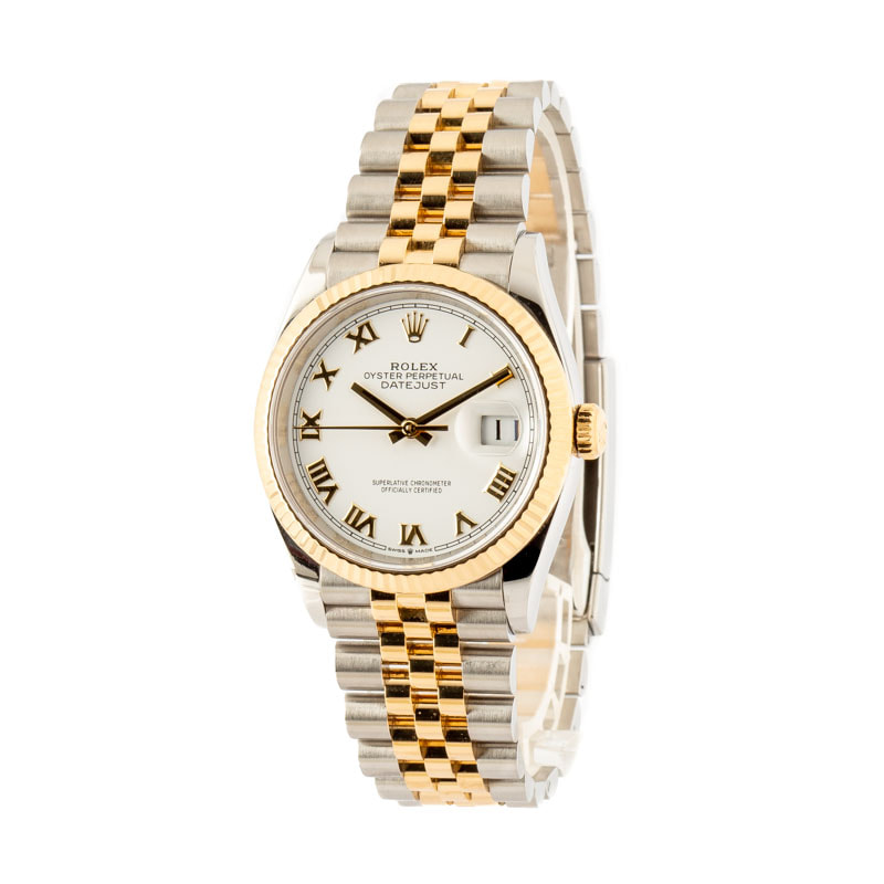 Pre-Owned Rolex Datejust 126233 Steel & Gold