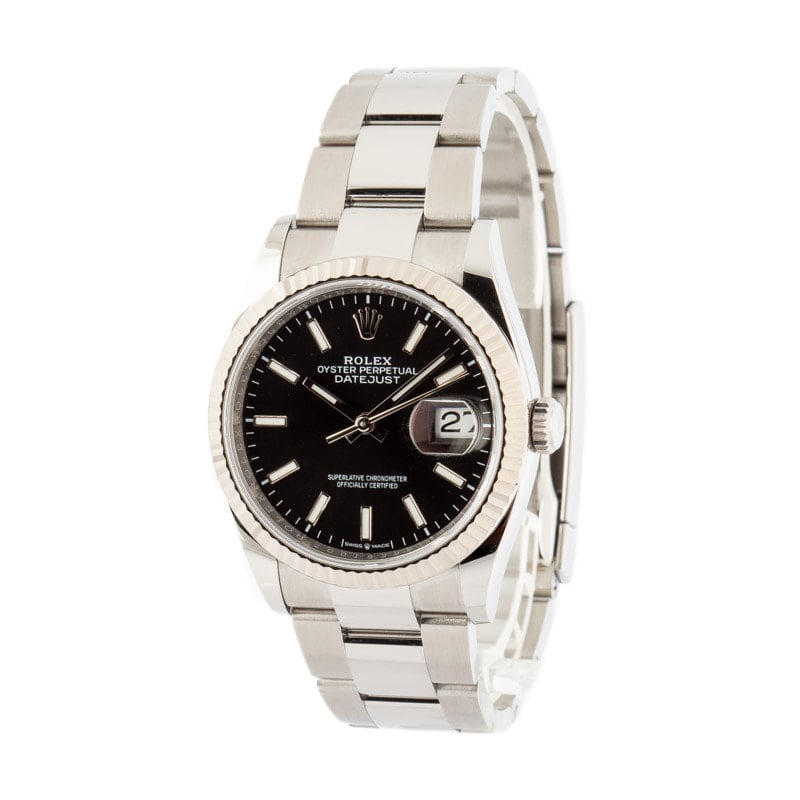 Rolex Datejust 126234 Black Dial