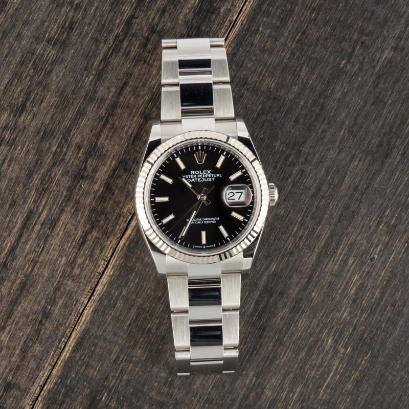 Rolex Datejust 126234 Black Dial