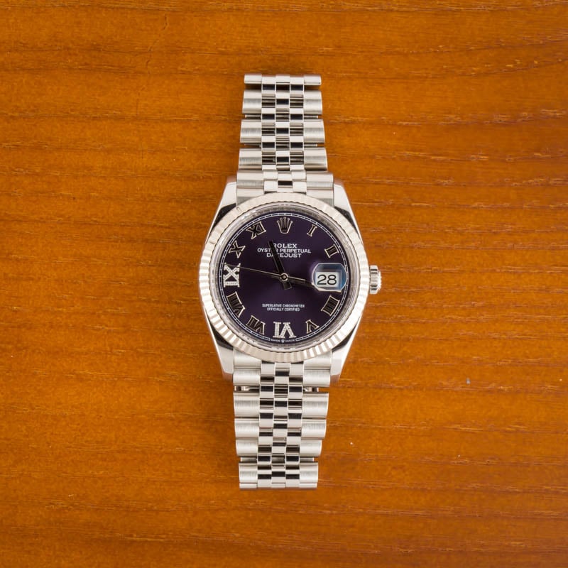 Used Rolex Datejust 126234 Stainless Steel