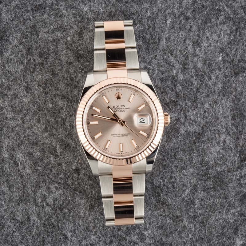 Rolex Datejust 41 ref 126331 Sundust Dial