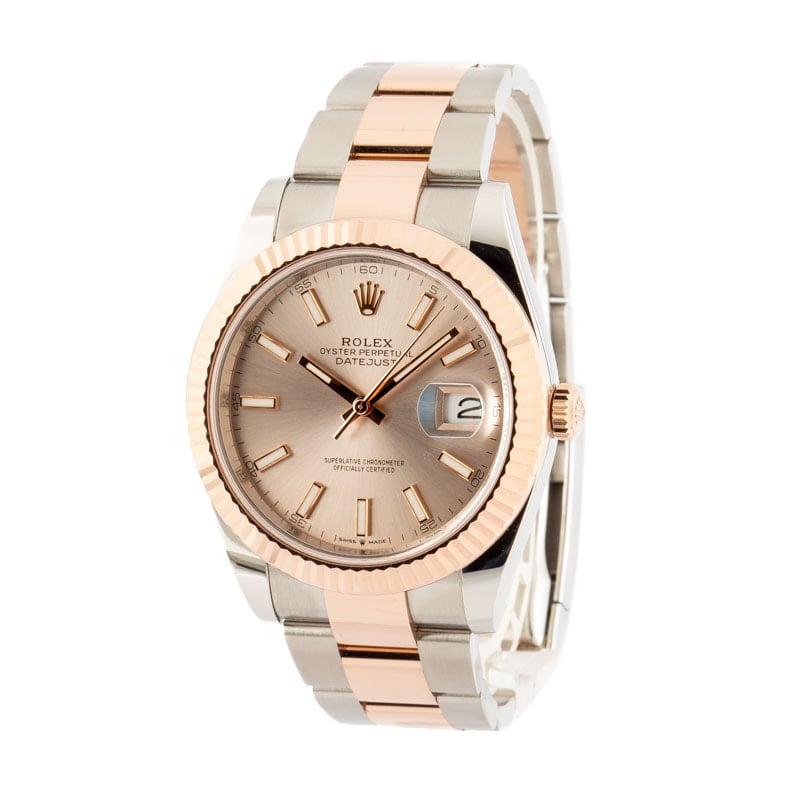 Rolex Datejust 41 ref 126331 Sundust Dial