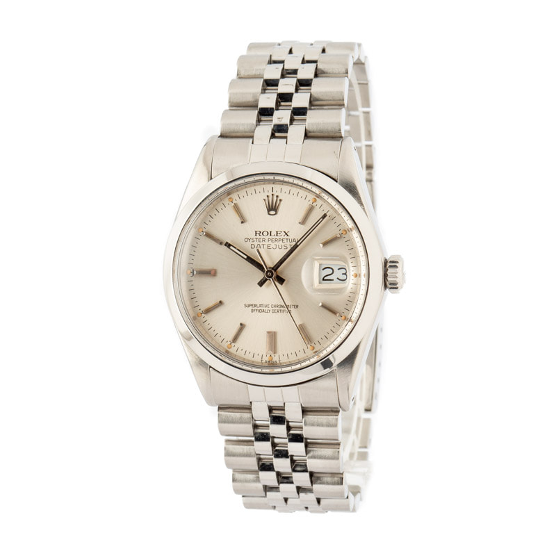 Pre Owned Rolex Datejust Stainless Steel 16000