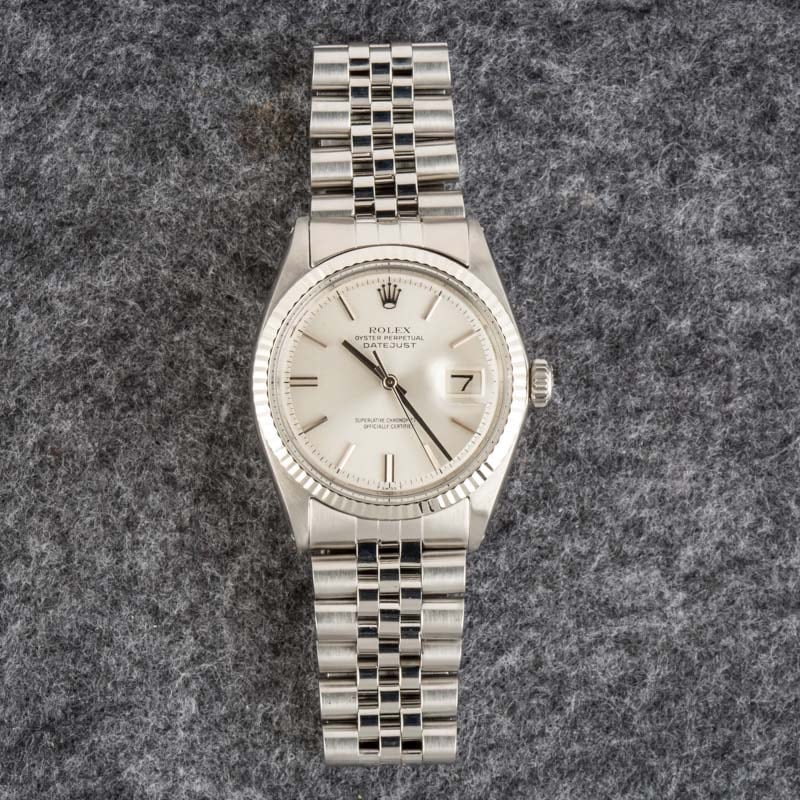 Rolex Datejust 1601 Silver Dial