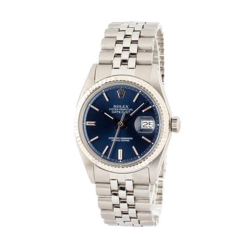 Rolex Datejust 1601 Blue Dial