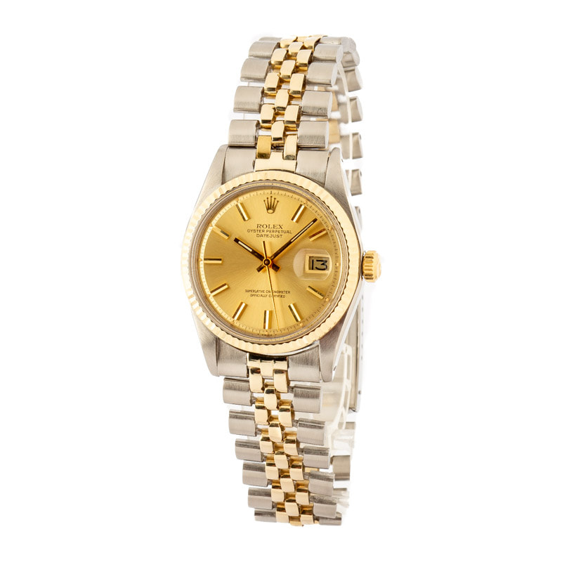 Datejust Rolex 1601 Two-Tone