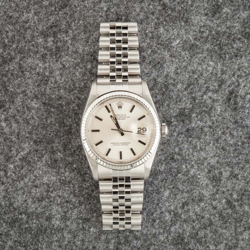 Rolex Datejust 1601 Silver Dial