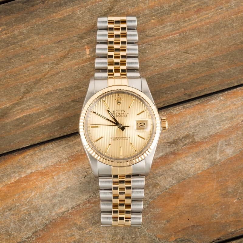 Datejust Rolex 16013 Tapestry Dial