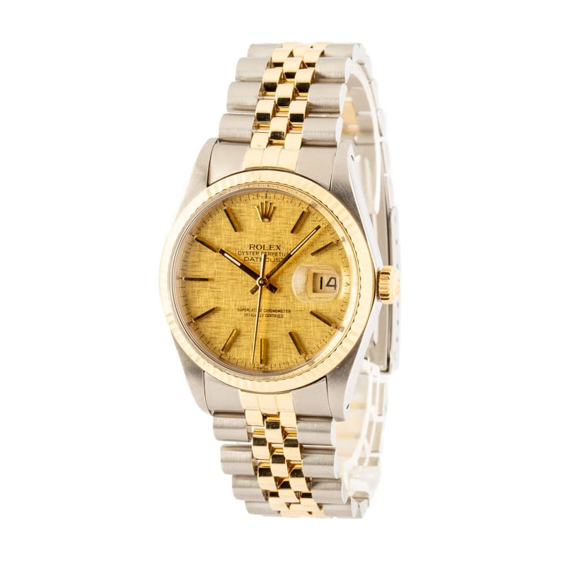 Rolex Datejust 16013 Linen Dial