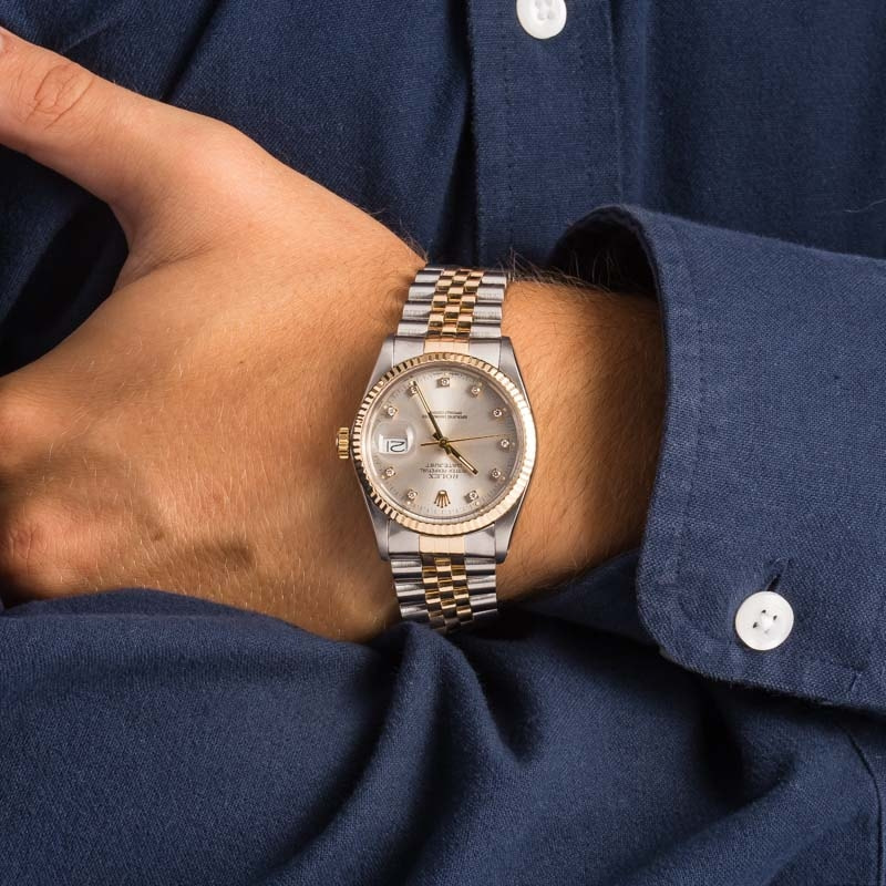 Rolex Datejust 16013 Diamond Dial