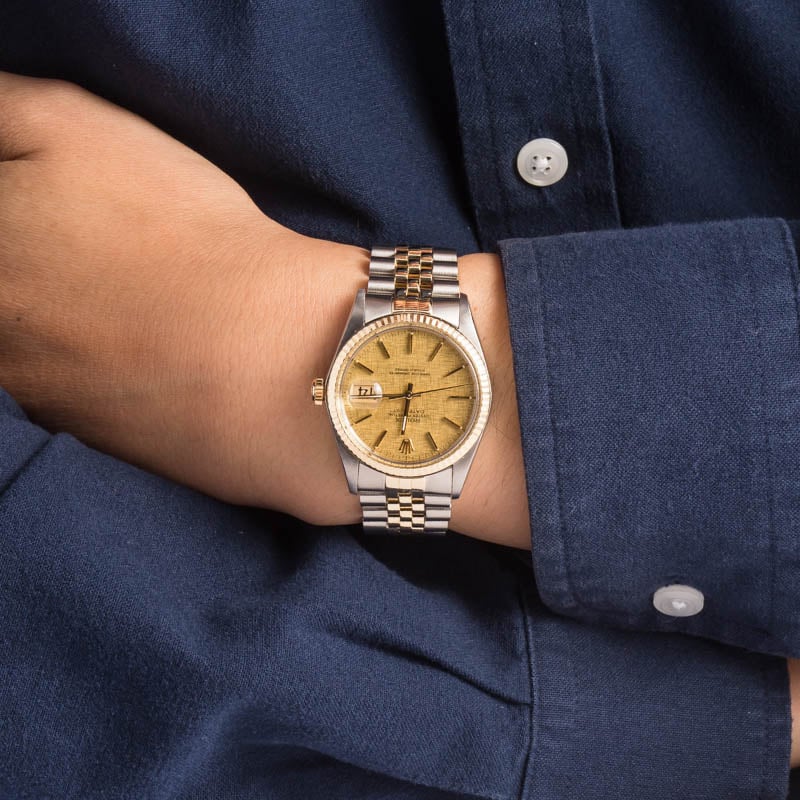 Rolex Datejust 16013 Linen Dial