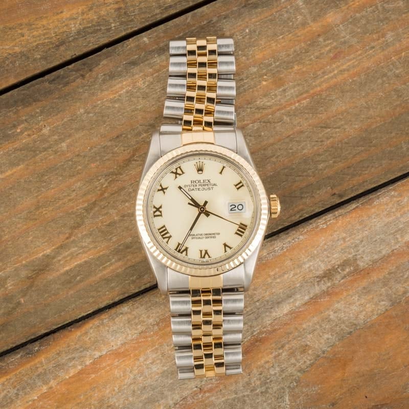 Rolex 16013 Two Tone Datejust