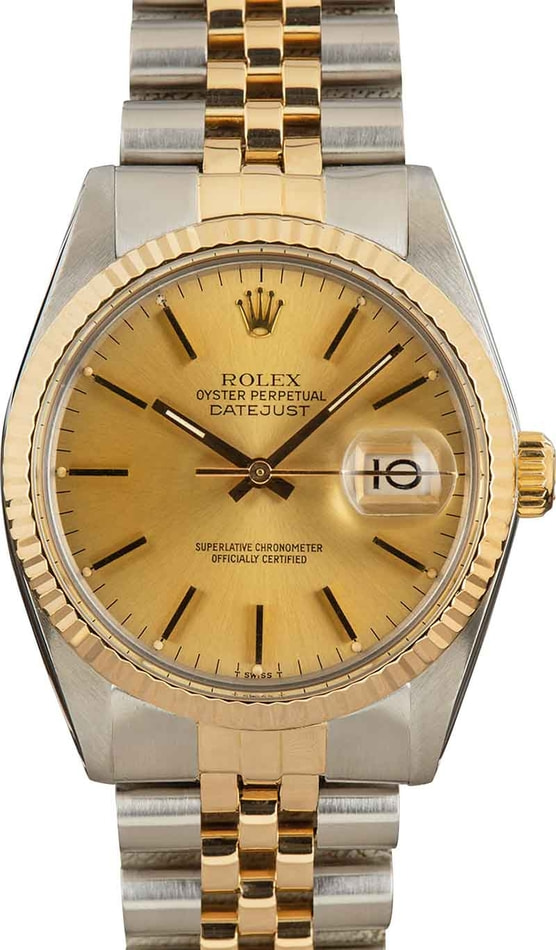 Rolex shop 16013 champagne