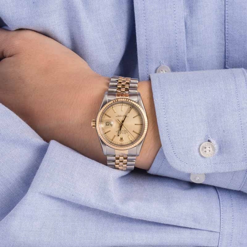 Rolex Datejust 16013 Steel & 18k Yellow Gold