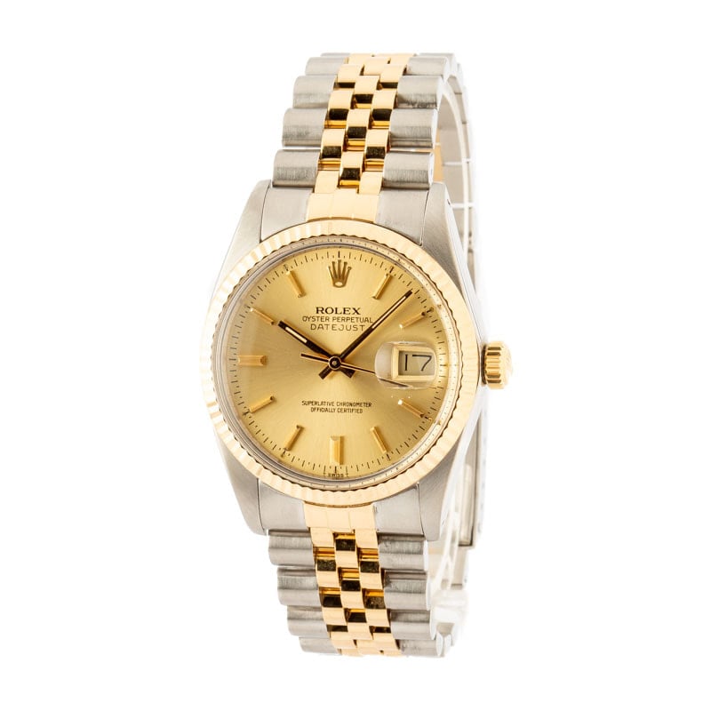 Rolex Datejust 16013 Two Tone Watch