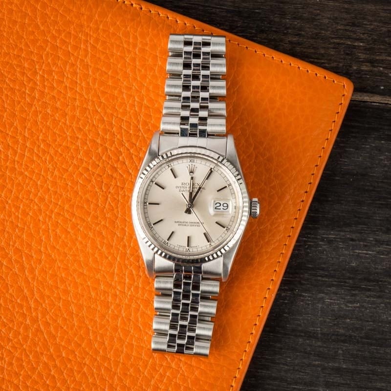 Rolex Datejust 16014 Silver