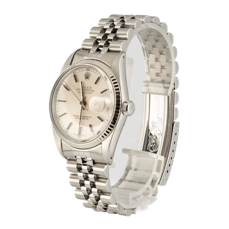 Rolex Datejust 16014 Silver