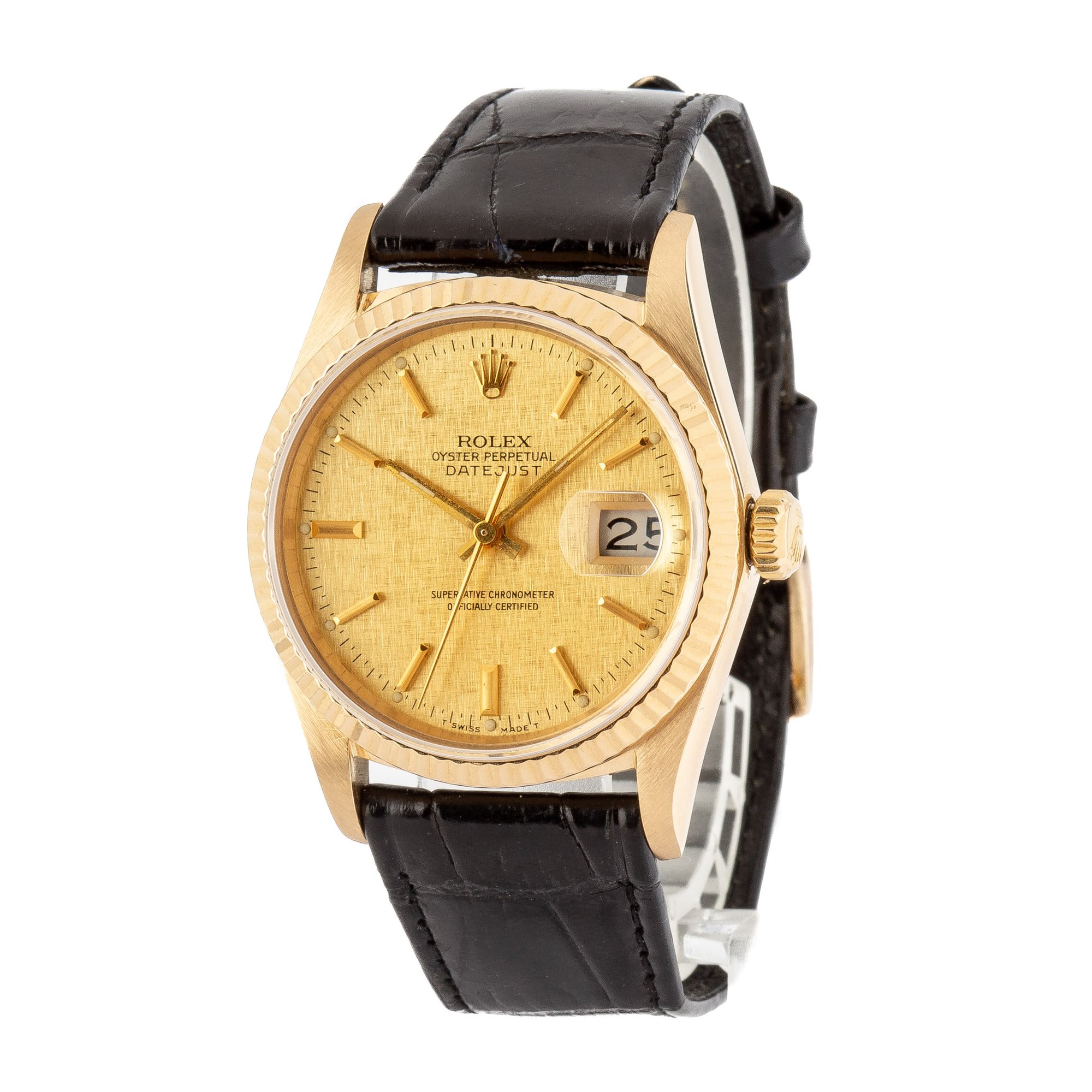 Rolex Datejust 16018 Champagne Dial