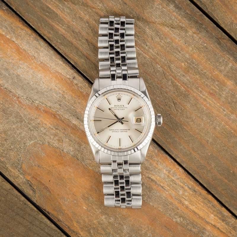 Rolex Datejust 1603 Silver Dial