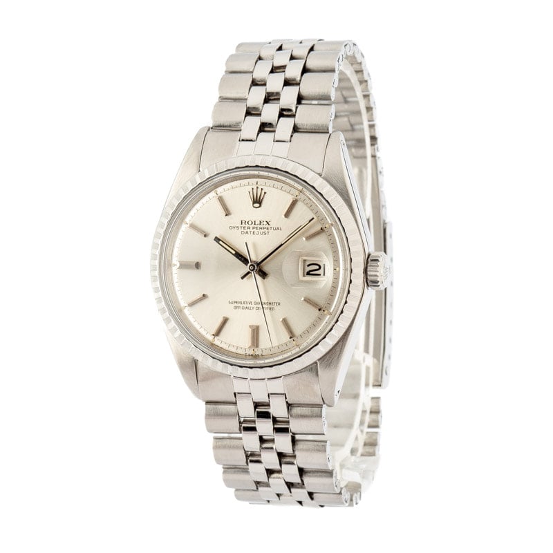 Rolex Datejust 1603 Silver Dial