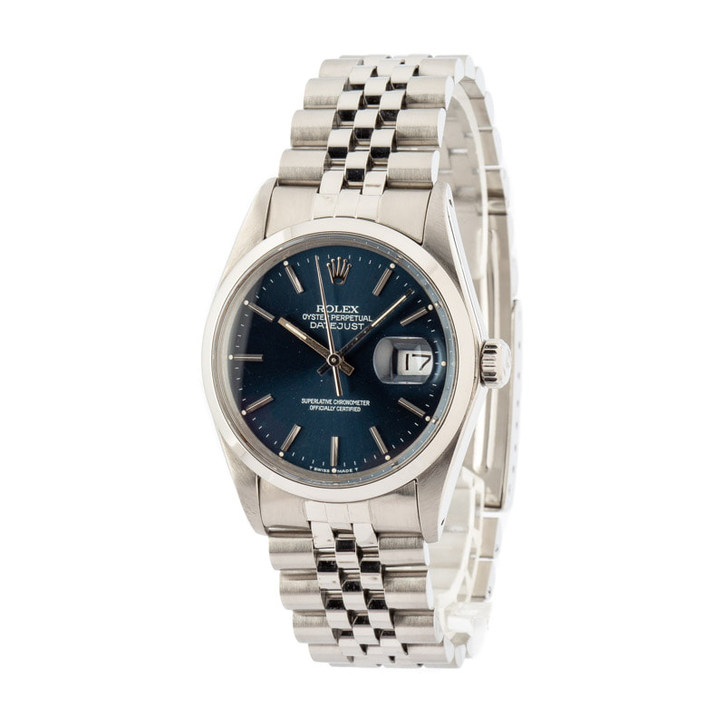 Rolex Datejust 16030 Blue Dial