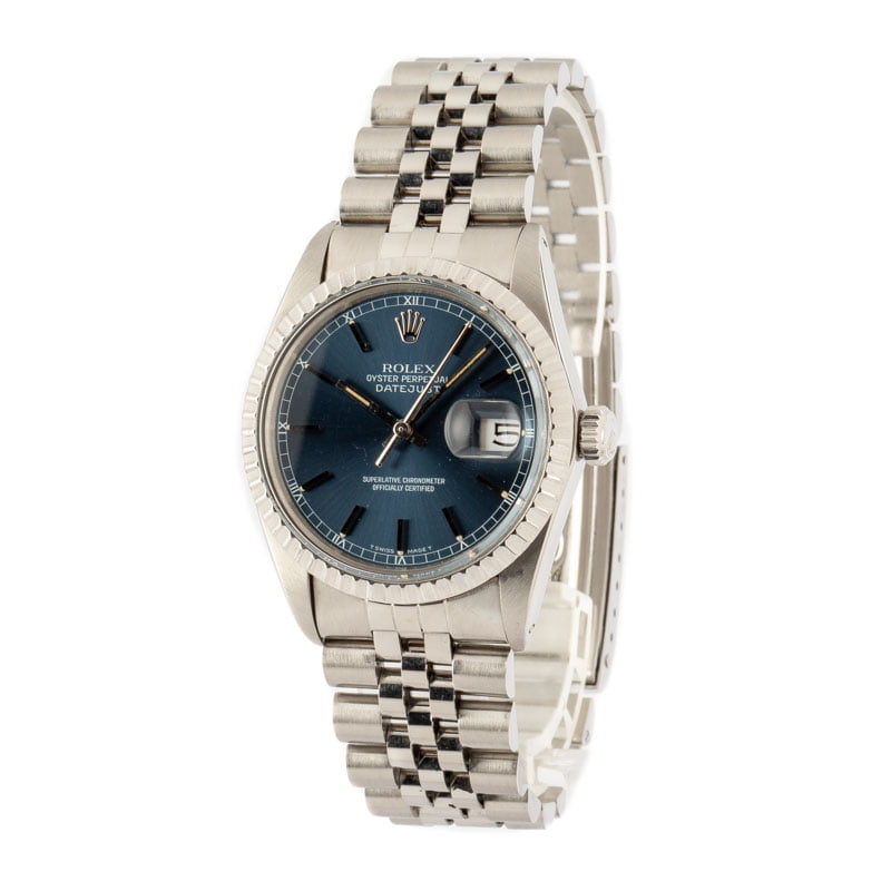 Rolex Datejust 16030 Blue