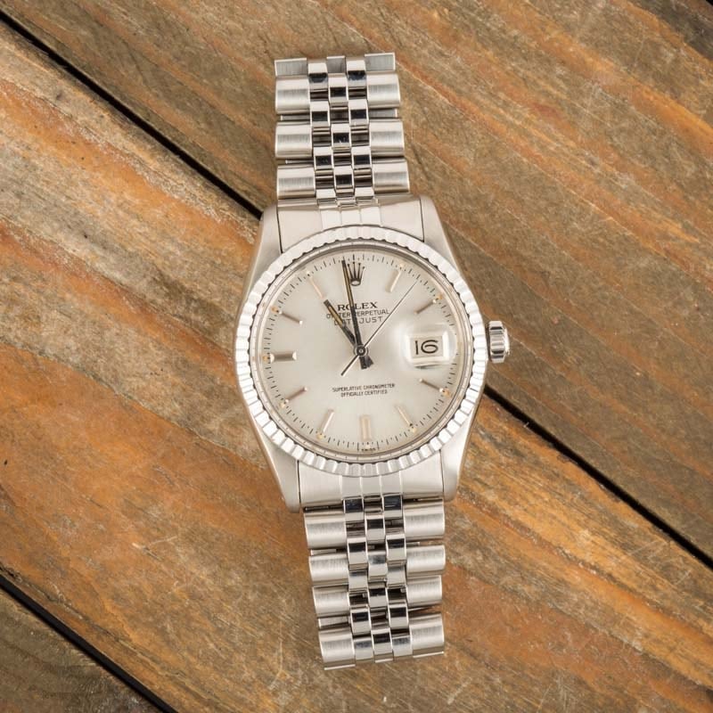 Rolex Datejust 16030 Silver Dial