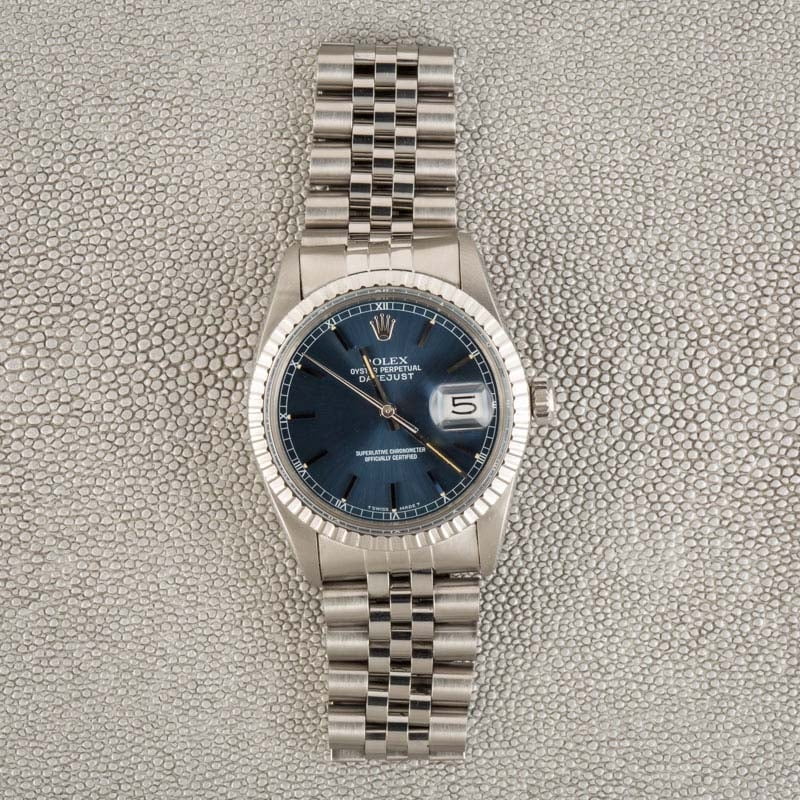 Rolex Datejust 16030 Blue