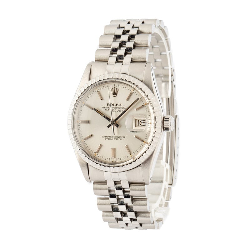 Rolex Datejust 16030 Silver Dial