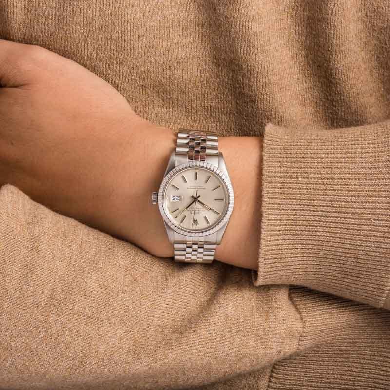 Pre-Owned Rolex Datejust 16030 Silver Dial