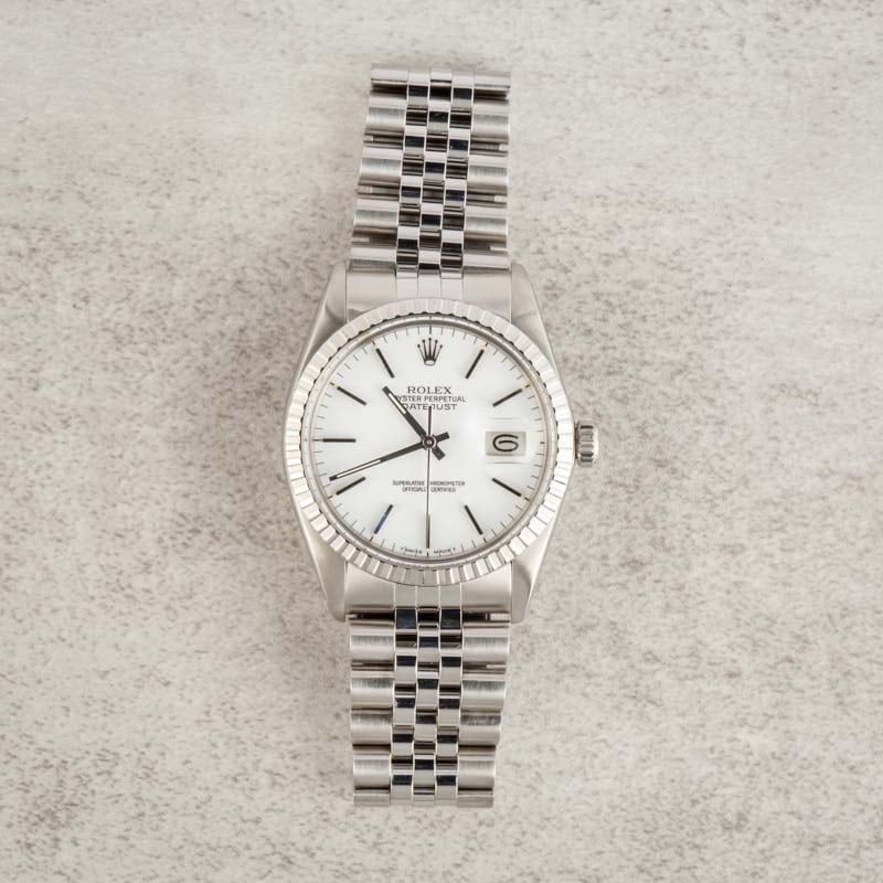 Pre-Owned Rolex Datejust Stainless 16030