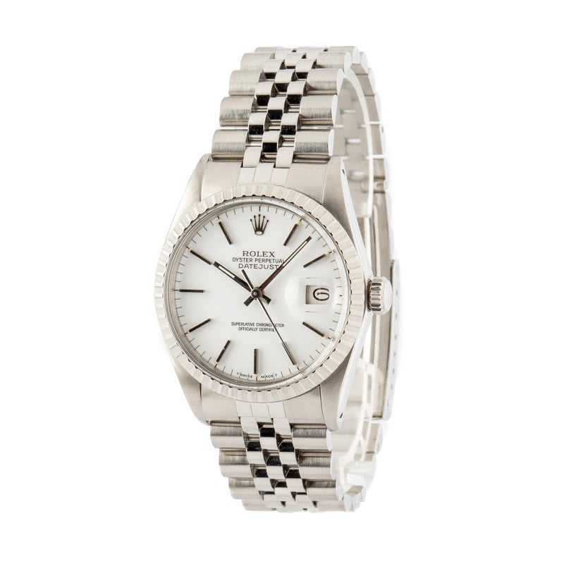 Pre-Owned Rolex Datejust Stainless 16030