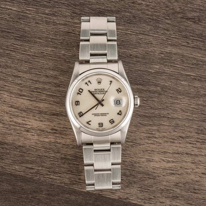 Rolex Datejust 16200 Ivory Jubilee Dial