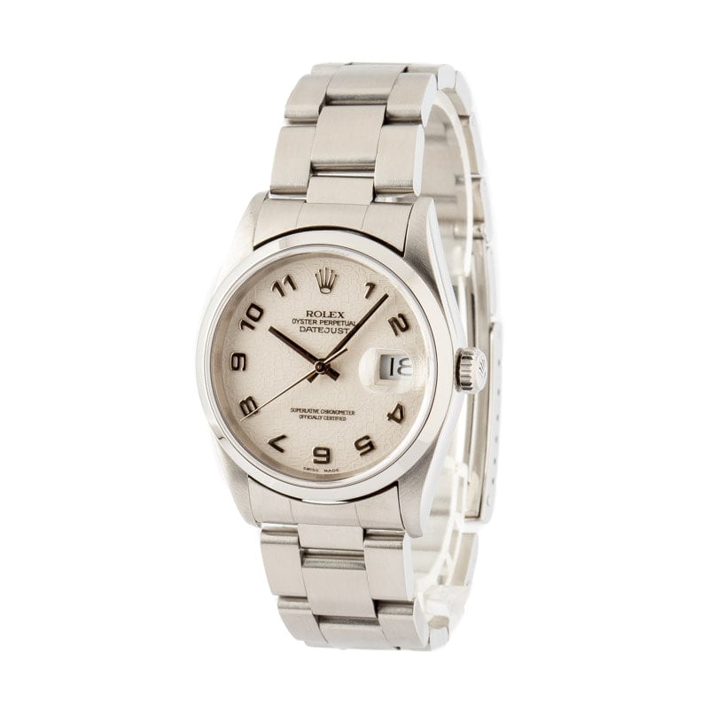 Rolex Datejust 16200 Ivory Jubilee Dial