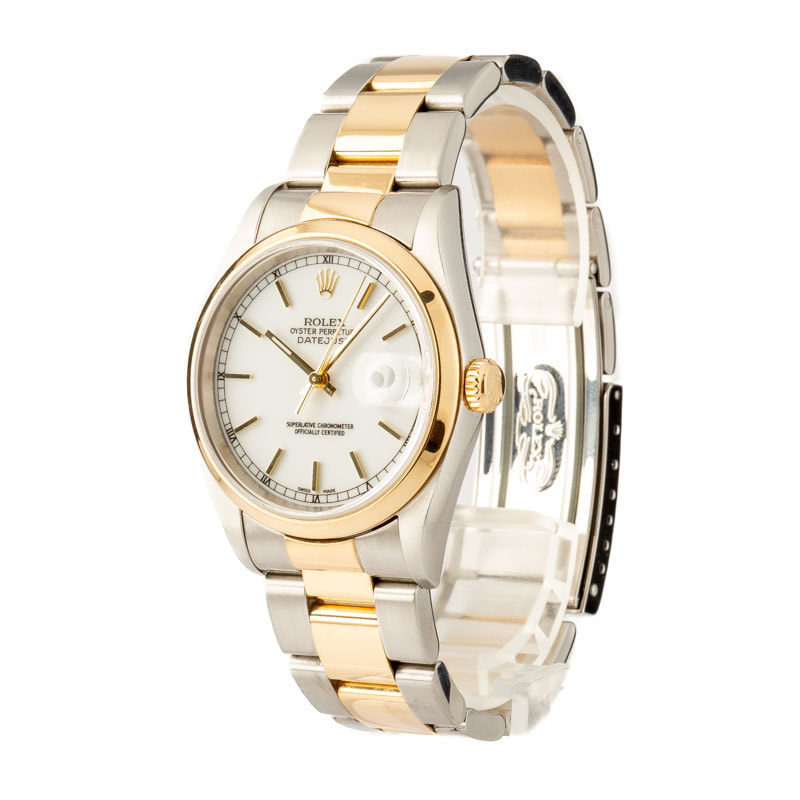 Rolex Datejust 16203 Two Tone Oyster