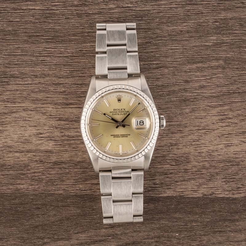 Rolex Oyster Perpetual Datejust 16220 Steel