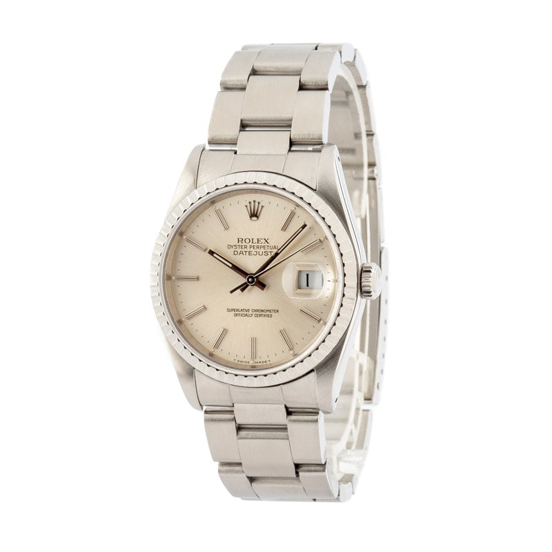 Rolex DateJust Stainless Steel Oyster 16220