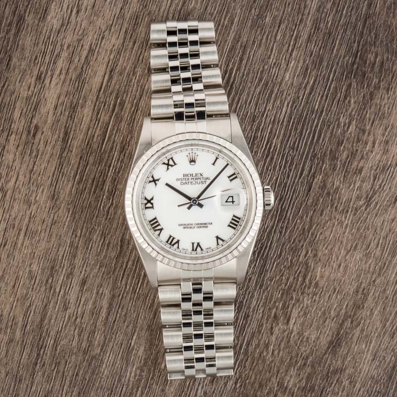 Rolex Datejust 16220 Roman Dial