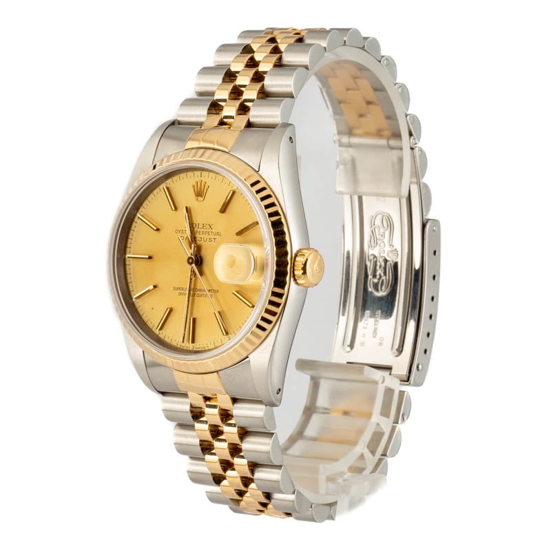 Men's Rolex 16233 Datejust Jubilee Two-Tone