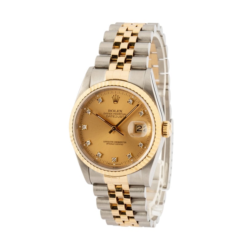 Rolex Datejust 16233 Diamond Dial