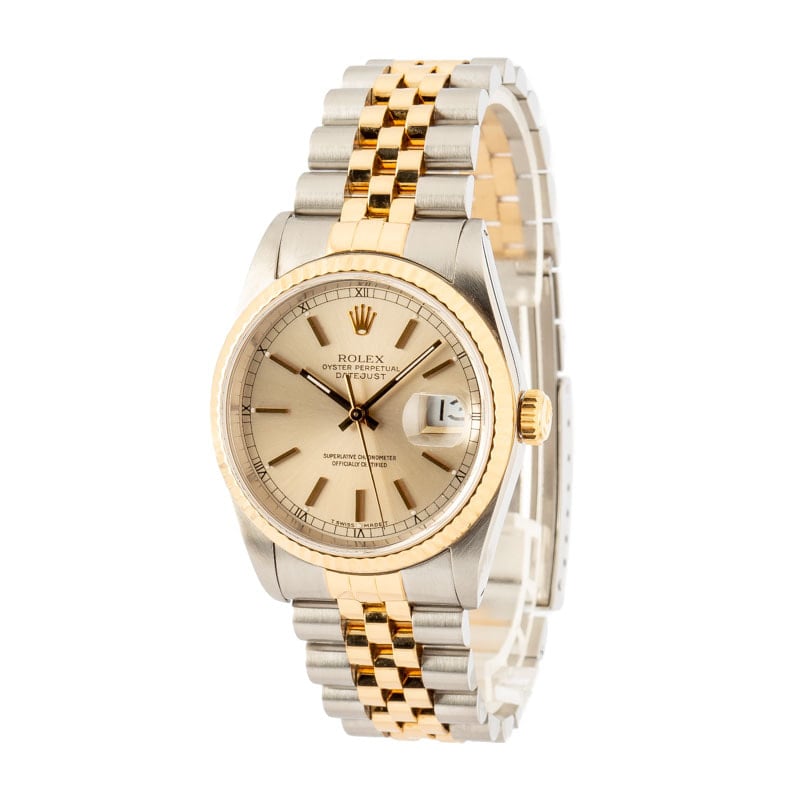 Rolex Datejust 16233 Steel & Gold